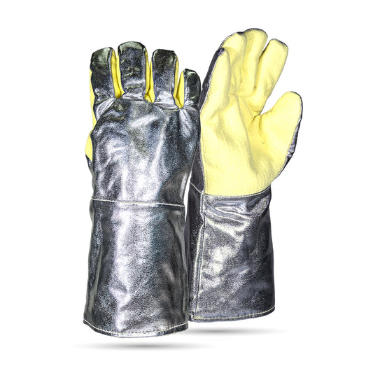Aluminium Kevlar Fire/Heat Resist Glove – Pack Of 12 Pairs