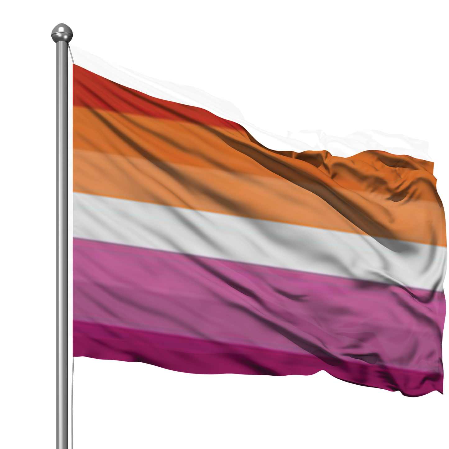 LESBIAN FLAG 180 x 120cm (Ultrasheen)