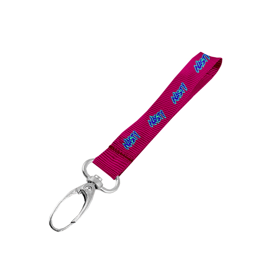 Petersham Wrist Phone Strap D/Sided Print with Lobster Clip 15 x 340mm