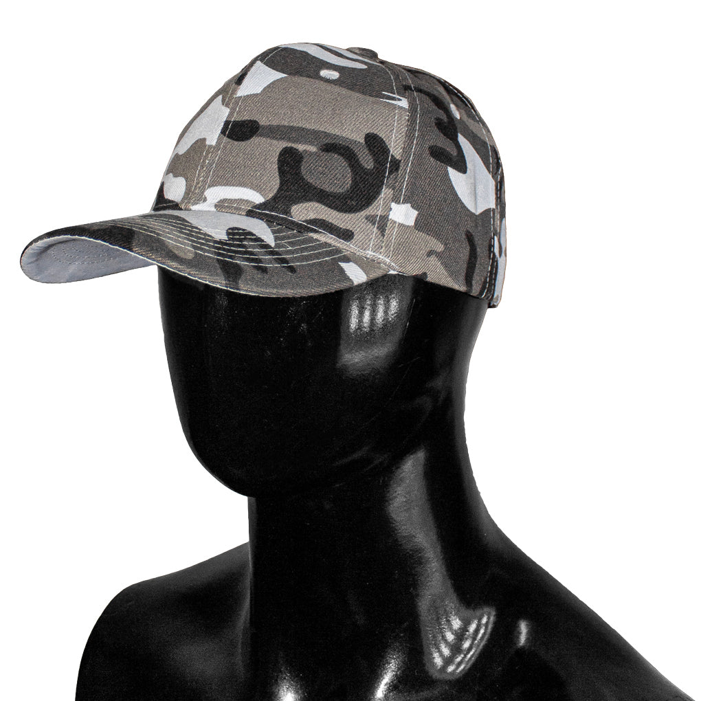 Camo 6-Panel Camouflage Cap