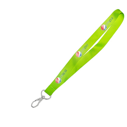 Hi-Viz Lanyard DTF Full Colour Reflective Print S/Sided with Lobster Clip