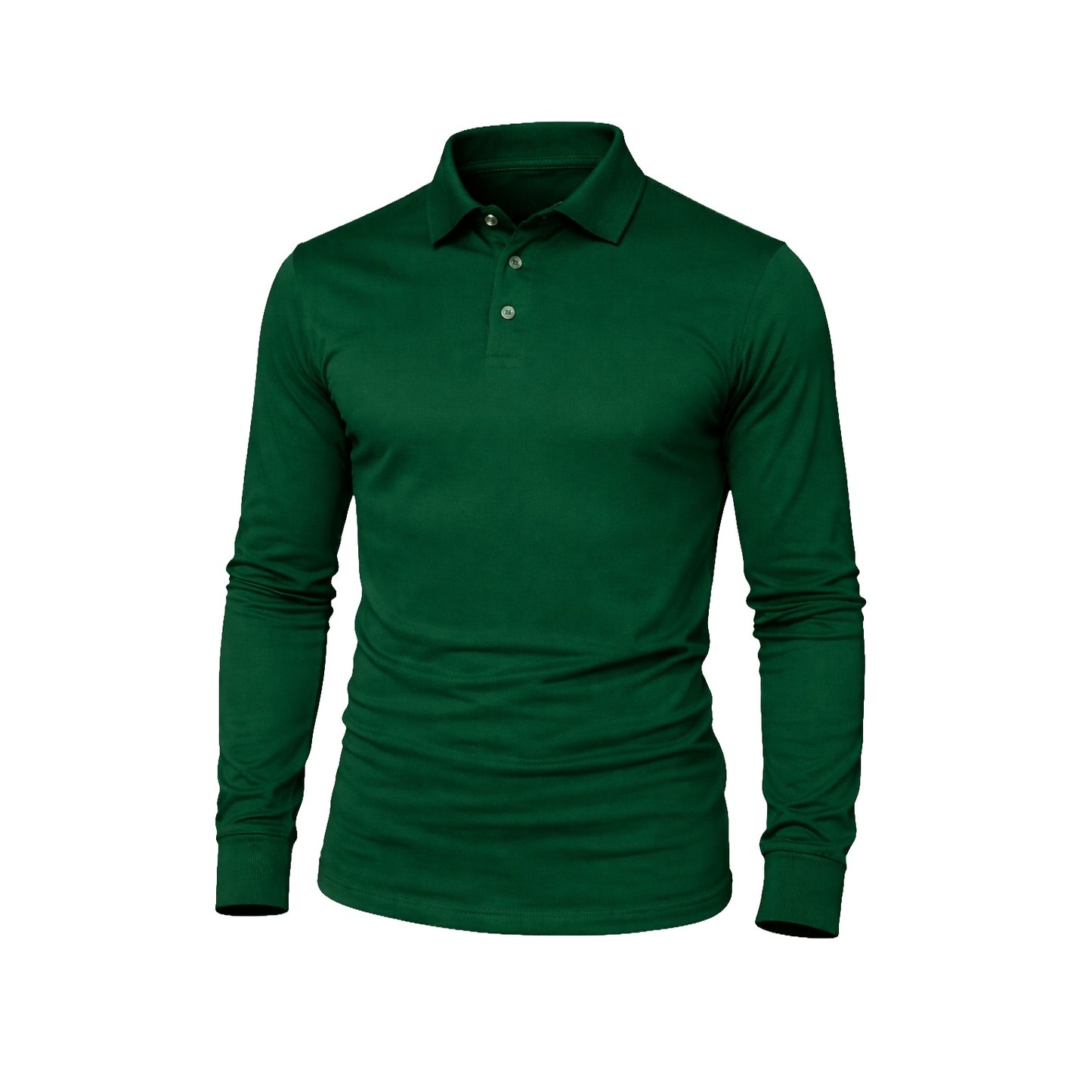 Sea Biscuit Combed Cotton Long Sleeve Golfer