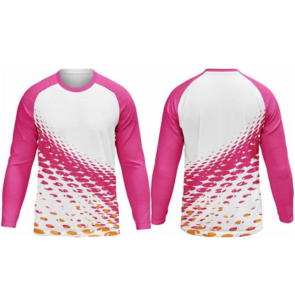 Mens Athletic Crew Neck Long Sleeve T-Shirt | Raglan Sleeve