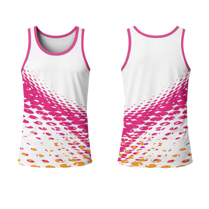 Mens Athletic Crew Neck Vest | Normal Back