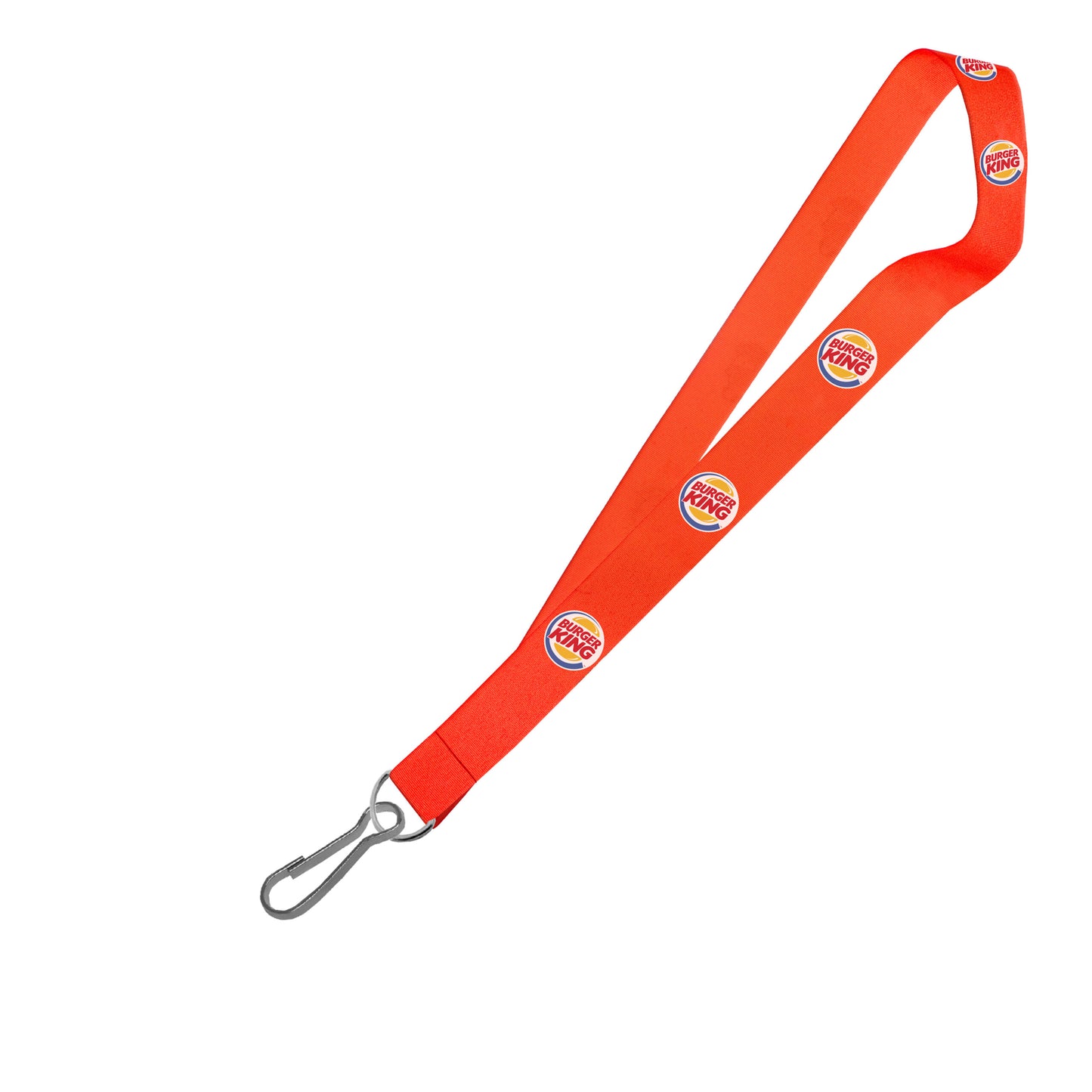 Hi-Viz Lanyard DTF Print S/Sided with Swivel Hook