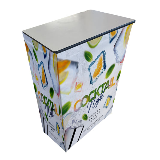 Pop Up Promotion Counter with fabric print & Carry Bag