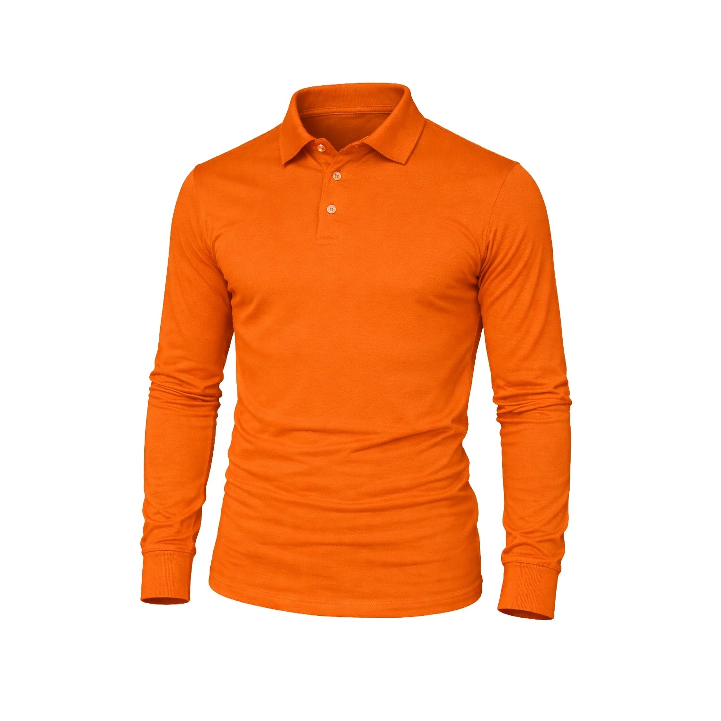 Sea Biscuit Combed Cotton Long Sleeve Golfer