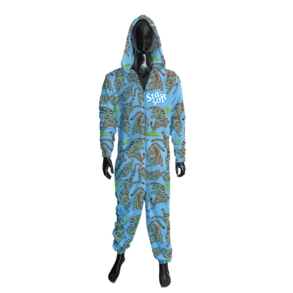 Swan Luxurious Mongolian Fleece Unisex Onesie (L)
