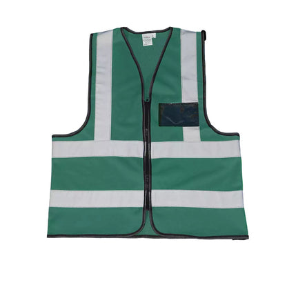 Premium Reflective Vest with Zip & ID