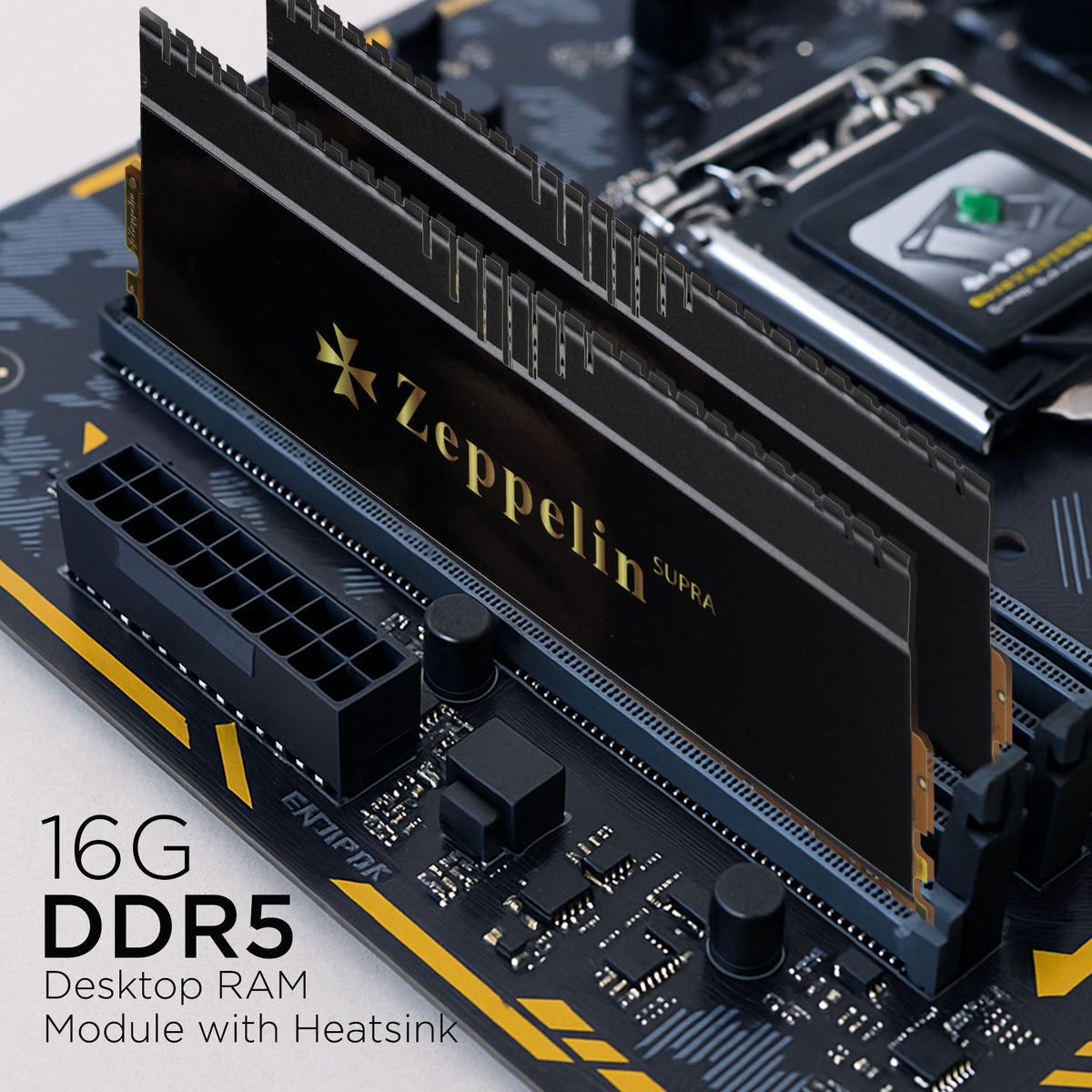 DDR5 32GB Zeppelin PC4800 2GX8 Heatsink