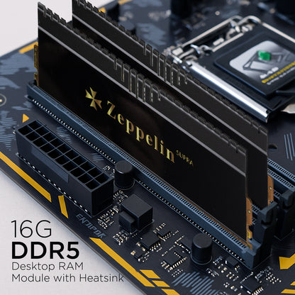 DDR5 32GB Zeppelin PC4800 2GX8 Heatsink